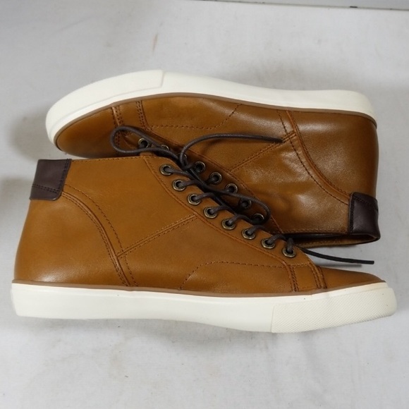 Coach high top saddle sneakers size men 7.5. NWB. - Picture 5 of 8